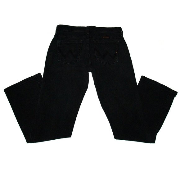 Wrangler Q-Baby Mid Rise Boot Cut Ultimate Riding Jeans - WRQ20BL - 29X29 - Picture 9 of 15